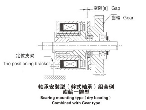 微型電磁制動器安裝圖 微型電磁制動器安裝圖